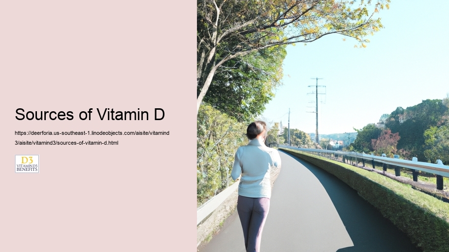 Sources of Vitamin D